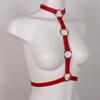 Moda Moda Palco Adulto Sexo Suprimentos pu Couro Pescoço Manga Cintura Cintura Alternativa Flertando Pacote Bondage Roupas