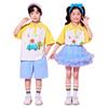 Figurinos de Performance Infantil Jardim de Infância Uniformes de Cheerleading de Formatura Uniformes de Turma Jogos Esportivos do Ensino Fundamental Figurinos de Performance Coral