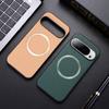 Funda Adecuada para Teléfono Móvil Google Pixel 11Pro XL con Patrón de Lichi Succión Magnética 7/8/9/10A Cubierta Protectora