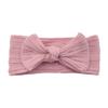 Faixa de cabelo de nylon atada para crianças torção arco headband europeu e americano baby cocar decorativo flor infantil foto headband
