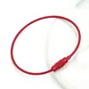 Llavero de Acero Inoxidable Chapado en Oro Real de 16 cm Pulsera de Acero de Titanio de Color Duradero Accesorios para Joyería Hecha a Mano DIY
