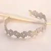 Pulsera entrelazada de mariposa estilo francés, apertura ajustable, acero inoxidable 304, electrochapado al vacío con oro de 18 quilates, disponible para pedidos pequeños al por mayor