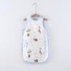 Heer Saco de Dormir Especial para Bebé Verano Gasa de Algodón de Bambú Habitación con Aire Acondicionado Chaleco sin Mangas Saco de Dormir Ligero Edredón a Prueba de Patadas para Bebé