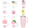 Transfronterizo en stock Funda para pajilla de vaso Stanley tapón de polvo tapa de pajilla de flor ventas directas de fábrica explosiones de Amazon