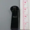 No. 5 Tiradores de Cremallera, Tirador de Nailon Negro por Electroforesis, Tirador de Cremallera Metálico para Bolsos y Ropa, Tirador de Cremallera de Aleación de Zinc
