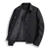 Jaqueta de Moda Patchwork Masculina Outono/Inverno 2026, Estilo Casal, Qualidade de Exportação, Fornecimento Transfronteiriço Amazon e AliExpress