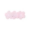 Presilha de Cabelo de Tricô com Flor Retrô da Amazon para Crianças e Meninas, Estilo Flor de Cinco Pétalas, Presilha Bico de Pato Estilo Pastoral Acessório de Cabelo