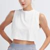 Chaleco Deportivo de Yoga sin Mangas para Mujer, Top de Running Transpirable con una Espalda Hermosa, de Secado Rápido, Camiseta de Fitness de Corte Holgado con Espalda Descubierta