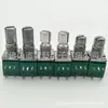 Potenciômetro 097 Interruptor Único Rotativo B10K Resistor Ajustável para Controle de Velocidade e Oscurecimento 50K 100 Ohm Resistor Ajustável