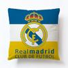 Bandera Copa Europea de Fútbol Mundial Decoración de Club Cojín para Sofá de Sala Funda de Almohada de Lino Venta Directa de Fábrica