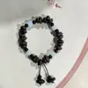 Joyería de Cerámica Jingdezhen al por Mayor Pulsera de Cuentas Divertida Nueva Pulsera para Novia Pulsera de Pareja Pulsera Tejida para Hombres