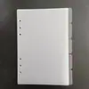 Papel Classificador para Fichário de Folhas Soltas Classificação de Papel Folha Separadora de PP Fosco Página Separadora de Plástico Página de Índice de PVC Fabricante Customização