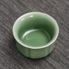 Caneca de chá de cerâmica para degustação Ru Kiln, peça única, Ge Kiln, tamanho pequeno 50 ml, conjunto de chá kung fu