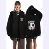 2025 Invierno Hzw Nuevo Luffy Anime Periférico Sudadera con Cremallera Bidimensional Otoño e Invierno Chaqueta de Forro Polar Cosplay