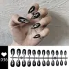 Unhas Usáveis Pré-Fabricadas no Atacado, Unhas Usáveis Simples de Banda Completa com um Toque de Luxo, Coleção de Adesivos para Unhas Clareadores