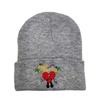 2026 Nuevo Estilo Europeo y Americano Gorro de Punto Bordado de Dibujos Animados Y2K Otoño e Invierno Cálido Gorro de Lana Estilo Callejero Gorro Beanie Venta Caliente Transfronteriza