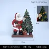 Artesanía de Resina Transfronteriza Envío Gratis Seleccionado Cuidadosamente Hombre de Navidad Adorno Decorativo Ecológico para el Hogar Sala de Estar Entrada