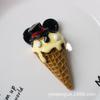 Diy Simulación Comida y Accesorios de Juego Helado Barril Dulce Funda para Teléfono Hamburguesa Adhesivo para Refrigerador Caja de Almacenamiento Decoración Parche
