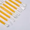Ferramentas de arte direto da fábrica 8 ferramentas de plástico para crianças Argila Argila ferramentas de escultura argila cerâmica ferramentas diy