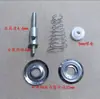 Grampo de fio grande alimentador de fio tensionador aperto aperto máquina de trançar de alta velocidade peças guia de fio grampo de fio pequeno máquina têxtil