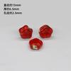Cuentas de cerámica de formas especiales de Jingdezhen, cuentas sueltas, accesorios de joyería para bricolaje, material de cuentas tejido a mano, producto pequeño
