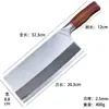 Cuchillo de Cocina Chino de Acero Tres en Uno, Cortador de Carne de Cocina de Alta Dureza, Cuchillo para Cortar Ultrarrápido, Afilado y Duradero, Stock Listo de Fábrica