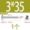 Tornillo Autorroscante de Acero Inoxidable 304 Cruz Grande Cabeza Plana 316 Clavo Autorroscante Cabeza de Champiñón Tornillo Negro Galvanizado Cabeza de Paraguas M5