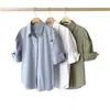Camisa Chic de Verano Nuevo Estilo Coreano de Manga Corta con Diseño Sencillo