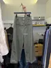AJ.STUDIONovo para o outono! Calça casual de renda lavada de perna reta X96312