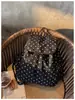 Mochila de Lona de Nylon con Lunares de Gran Capacidad para Mujer 2026 Nuevo Estilo de Moda de Gama Alta Mochila Versátil para el Viaje Diario