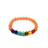 AliExpress venda quente universo galáxia Sistema Solar oito planetas pulseira estrela guardiã contas de pedra natural pulseira para mulheres