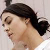 Pendientes de línea multicapa simples de moda Cao Shi, temperamento francés, elegantes, para uso diario, joyería de diseño geométrico
