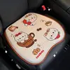 Cojín de Asiento de Coche de Dibujos Animados Nuevo 2026, Cojín de Asiento de Coche Lindo de una Pieza para Verano, Cojín de Asiento de Coche Transpirable y Fresco