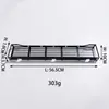 Estante de hierro colgante para puertas de gabinetes, estante de almacenamiento de especias para puertas de gabinetes de cocina con ganchos, estante de condimentos montado en la pared, personalizable