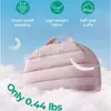 Bolsa de Maquillaje Acolchada Transfronteriza Feihong, Bolsa de Almacenamiento Cosmético Esponjosa y Elegante, Bolsa de Almacenamiento Portátil para Artículos de Tocador de Viaje