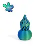Brinquedo Espiral Anti-Estresse Impresso em 3D Transfronteiriço, Ornamento Espiral para Ponta do Dedo Impresso em 3D, Brinquedo Espiral Duas Cores