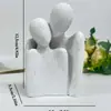 Um três ou quatro ornamentos abstratos sala de estar armário de vinho armário de TV moderno simples decorações para casa presente de dia dos pais