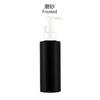Botella Cilíndrica Transparente en Stock para Bomba de Aceite Esencial, Botella Dispensadora Cosmética, Plástico de 200 ml, Botella con Bomba de Loción de 100 ml