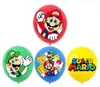 Nueva Decoración de Fiesta de Cumpleaños Infantil con Tema de Mario Plato de Papel Vaso de Papel Servilleta de Papel Bandera de Tirar Inserto para Pastel Globo