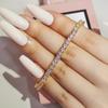 Joias de Casal com Alto Valor Estético, Pulseira Tennis de Zircônia com Contas, Peça Única Dropshipping, Luxo Leve e Sensação de Alto Padrão S4776