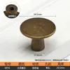 Maçaneta de Porta de Armário Chinês Antigo Nova Maçaneta de Porta de Guarda-Roupa Escandinavo Maçaneta de Gaveta Bronze Velho Retro Liga de Zinco Sólida