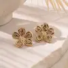 Brincos de Flor Estilo Férias Boêmio para Mulheres, Brincos de Ráfia Trançada Tendência Nicho, Acessórios de Orelha Exagerados Atacado