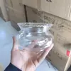 Creativo Transparente Pequeño Redondo Vidrio Boca de Encaje Tanque de Peces Dorados Maceta Hidropónica Tanque de Tortugas Decoraciones de Mesa de Café de Sala de Estar Escritorio