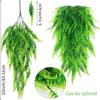 Amazon Colgante de Pared Artificial Hoja Persa Ratán Artificial Planta Helecho Colgante Enredaderas Hojas de Helecho de Ratán Largo Decoración