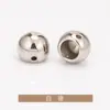 Cordón Redondo Campana Metálica con Cordón Hebilla para Extremo de Cuerda de Tubo Recto Aleación de Zinc Galvanizada Hebilla de Cola para Cuerda de Pantalón Accesorios de Ropa Jinda