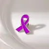 Broche de Cinta de Lazo en Forma de Corazón Pin Antiexposición Venta al por Mayor Transfronteriza Personalización Ligera