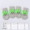 Novas meias para pet: designs fofos de desenhos animados para cães e gatos, com propriedades anti-riscos e antiderrapantes, confortáveis e macios, suprimentos de tricô para animais de estimação