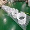 Tubo corrugado de PTFE de gran diámetro, tubo de PTFE de gran diámetro, resistencia a la corrosión química, resistencia a ácidos y álcalis