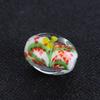 Cuentas de vidrio pétalo japonés Oval color colgante vintage DIY colgante accesorios hechos a mano cuentas sueltas al por mayor