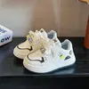 Zapatos para Niñas Blancos 2026 Nuevo Primavera Suela Suave Zapatos de Patinaje para Niños Deportivos Versátiles Casuales Estudiante Niña